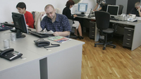 Radovi preduzeća "Arkomerc" u prostorijama "Glasa Srpsk