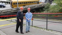 Džordž Buš posjetio Mineapolis poslije katastrofe nad M