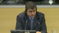 Iskaz svjedoka optužbe na suđenju Rasimu Deliću u Hagu 