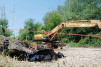 Radnik se zapalio prilikom demontiranja bagera