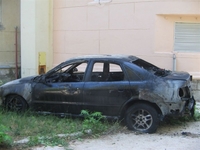 Zapaljen automobil kriminalističkog inspektora