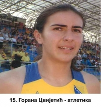 15. Gorana Cvijetić - atletika: Rekord za rekordom 