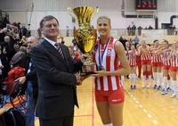 Odbojkašice Crvene zvezde osvojile trofej Kupa Srbije