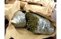 Pronađeno oko kilogram skanka    