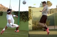 Neobičan meč Nadala i Ronalda VIDEO