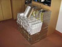 Spriječeno krijumčarenje 4.000 kutija cigareta