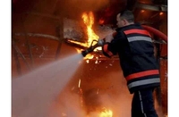 Požar u skladišu “AKS ekspres kurira”