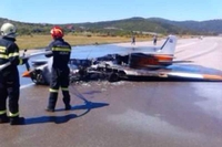Srušio se sportski avion kod Rijeke, četiri osobe povrijeđene