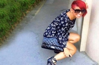 Pjevačici frka na sred ulice FOTO