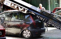 Kran pao na automobil u Novom Sadu