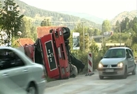 U sudaru autobusa i kamiona 18 povrijeđenih VIDEO