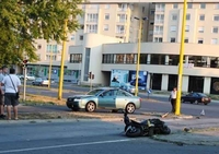 Tuzla: teško povrijeđeni motociklista i njegov suvozač