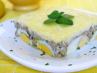 Zapečeno mljeveno meso sa jajima