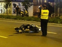 Povrijeđeni vozač motora i maloljetna saputnica