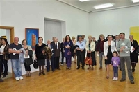 Izloženi radovi sa likovne kolonije „Sreten Stojanović”