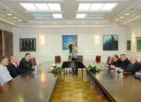 Slobodan Gavranović upriličo prijem za Denisa Marjanovića