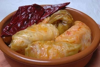 Posna sarma sa pasuljem