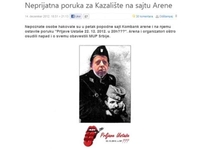 Hakovan sajt Arene Prljavci najavili, “Ružu Hrvatsku” u Beogradu