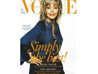 Tina Tarner na naslovnici magazina “Vog”