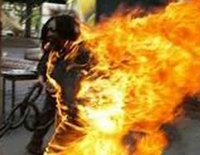Skoplje: Starica se zapalila