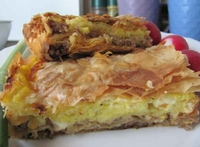 Mesna trapist gibanica