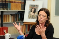Skulptura Fransoa hit na izložbi
