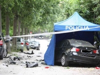 Split: Bombom na automobil advokata