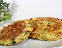 Pljeskavice od tikvica i feta sira