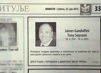 Čitulja Toniju Sopranu
