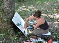 Otvorena likovna kolonija Bardača-Srbac 2013