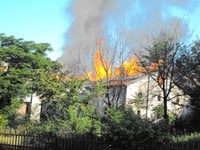 Ljubuški: Izgorjelo skladište Duvanske stanice