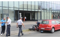 Tuzla: U sudaru motocikla i Golfa 5 povrijeđena jedna osoba
