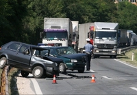 U sudaru dva golfa povrijeđena četiri lica