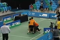 Biju se i na badmintonu