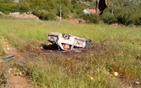 Žitomislić: Automobil se prevrnuo i zapalio