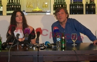 Monika Beluči i Emir Kusturica počeli snimanje filma na Zelengori FOTO