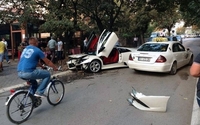 Слупала Lamborghini усред Приштине
