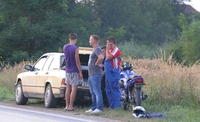 Tuzla: Motociklista povrijeđen u sudaru s Mercedesom