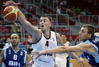 Poraz košarkaša BiH  na startu Eurobasketa