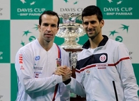Novak i Štepanek prvi na terenu