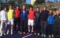 Novak i Beker počeli sa treninzima