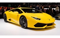Lamborghini Huracan под рефлекторима сајма у Женеви