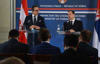 Дачић, Штрахе: Нема преговора о подјели Косова и Метохије