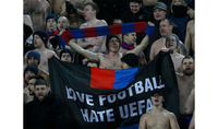 Navijači CSKA: Volimo fudbal, mrzimo UEFA