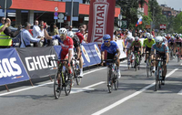 Katrašniku žuta majica prve etape trke Beograd - Banjaluka
