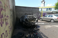 U Banjaluci izgorio mercedes, vatrogasci spasili škodu