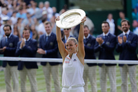 Serena bez krune. Kerber prvi put šampionka Vimbldona