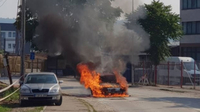 Gorio automobil u Banjaluci