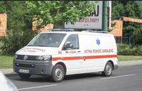 Prevrnulo se vozilo Hitne pomoći, jedno povrijeđeno