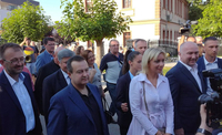 Zaharovoj u Guči priređen srdačan doček